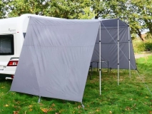                         DASZEK UNIWERSALNY DO PRZYCZEPY KEMPINGOWEJ • PRZEDSIONEK • OSŁONA • MARKIZA / WYMIARY 220 + 400 + 220 x 240 cm. - zdjęcie 5
                        