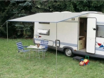                         DASZEK UNIWERSALNY DO POJAZDÓW KEMPINGOWYCH • PRZEDSIONEK • OSŁONA • MARKIZA / WYMIARY 250 x 250 cm.  - zdjęcie 1
                        