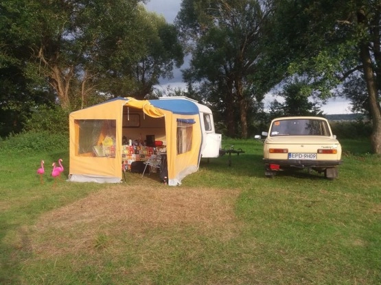                         Przyczepa kempingowa DDR Qek Junior + przedsionek - zdjęcie 2
                        