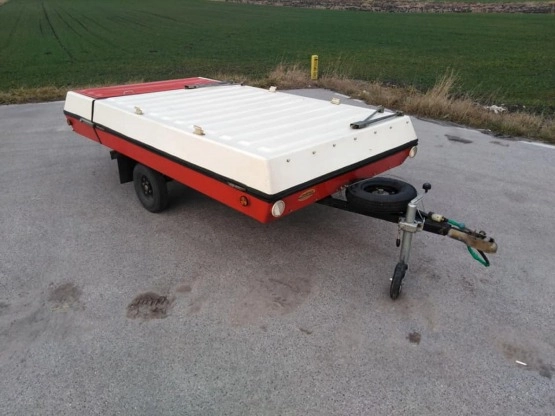                         Przyczepka Namiotowa ROZTOCZE JL126. Zarejestrowana w Polsce. - zdjęcie 1
                        