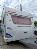                         Przyczepa kempingowa Dethleffs Camper  470V z namiotem i telewizorem. - zdjęcie 15
                        