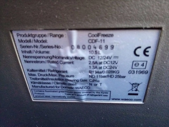                         Lodówka sprężarkowa Waeco cdf11 - zdjęcie 2
                        