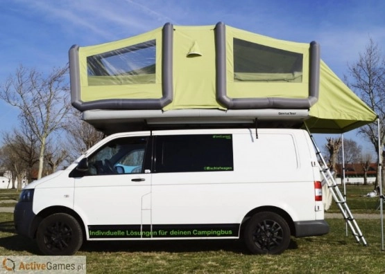                         lekki namiot na dach samochodu GT Sky Loft - Pompowany namiot dachowy dla 6 osób, największy na świecie już dostępny w Polsce! - zdjęcie 16
                        