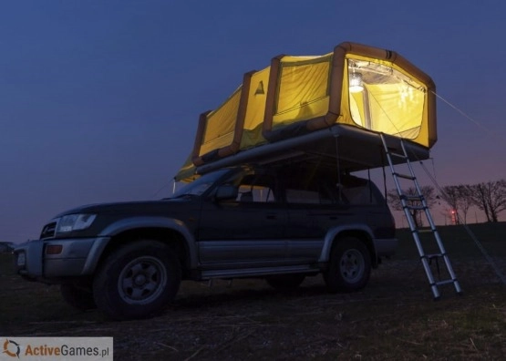                         lekki namiot na dach samochodu GT Sky Loft - Pompowany namiot dachowy dla 6 osób, największy na świecie już dostępny w Polsce! - zdjęcie 14
                        