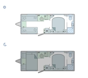                         Przyczepa kempingowa Bailey Unicorn VIGO 2018r - zdjęcie 7
                        