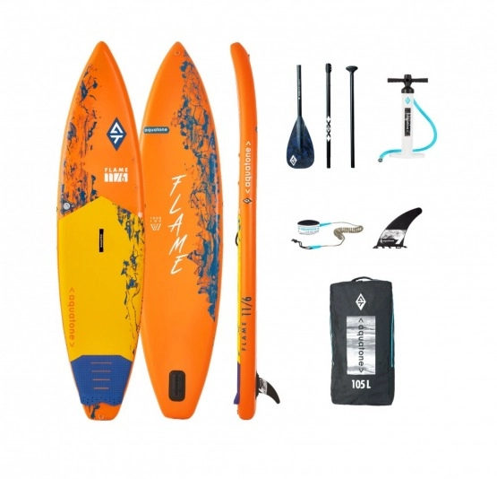                         idealna do kampera Deska SUP Aquatone  Flame - pompowana, touringowa - zdjęcie 3
                        