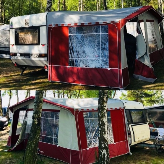                         Sprzedam Przyczepę Knaus Sudwind z przedsionkiem Isabella i drewnianą podłogą - zdjęcie 3
                        