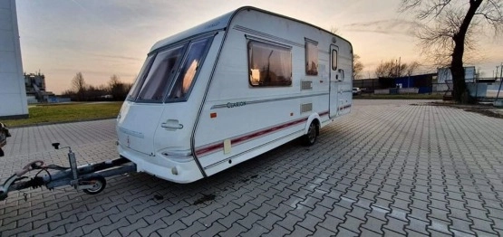                         Przyczepa kempingowa Elard Clarion 490/4L 100% sucha, łóżko piętrowe, 5 osób. Okazja!  - zdjęcie 10
                        