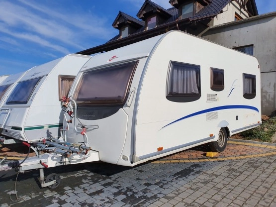                         Bürstner Belcanto 455TS, rocznik 2006, MOVER, Markiza lub przedsionek, bagażnik na rowery - zdjęcie 1
                        