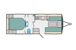                         Przyczepa kempingowa Sprite Cruzer 520 ZIMOWANIE i OC/AC w cenie - zdjęcie 6
                        