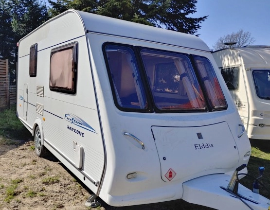                         Elddis Firestorm 472 + przedsionek, 2005r, 2-3osobowa, z łazienką - zdjęcie 1
                        
