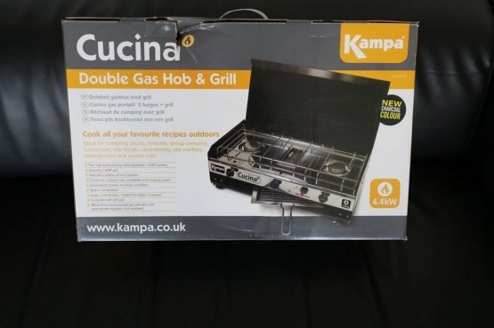                         Kuchenka turystyczna dwa palniki plus grill - zdjęcie 3
                        