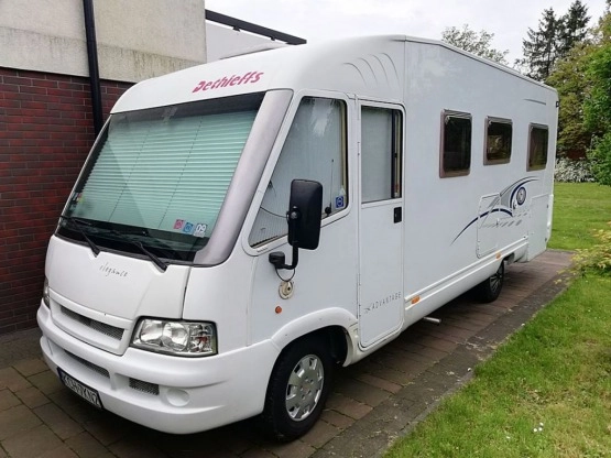                         Kamper Dethleffs GLOBETROTTER I 6501LB rok 2005 na fiacie 2.8 120 km - zdjęcie 1
                        