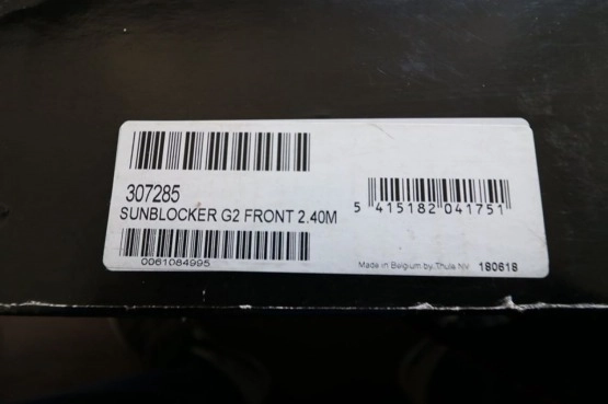                         Thule Sunblocker G2 Front osłona przeciwdeszczowa i przeciwsłoneczna przód, szerokość 240 cm, nowa. - zdjęcie 2
                        