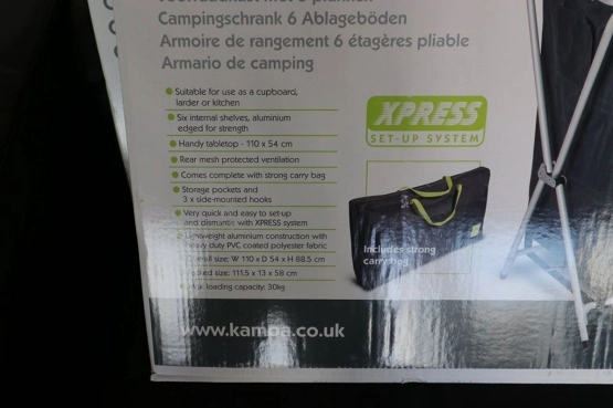                         Kuchnia turystyczna Kampa Zara. Nowa, lekko uszkodzony blat w transporcie - zdjęcie 3
                        