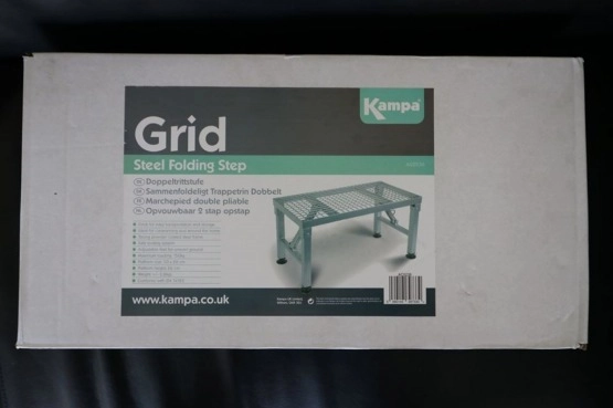                         Metalowy lekki składany schodek do przyczepy kempingowej - zdjęcie 4
                        