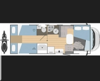                         Kamper alkowa Rimor Seal 695 Model 2021 przebieg 9300km - zdjęcie 1
                        