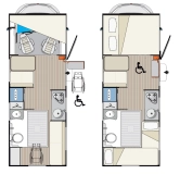                         Blucamp SKY 160KM Automat Kamper dla niepełnosprawnych z winda - zdjęcie 15
                        