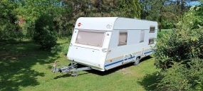                         Burstner 480TK Fun DMC1200kg Łóżko Piętrowe Moover Przedsionek Bagażnik Pokrowiec Zadbana - zdjęcie 1
                        