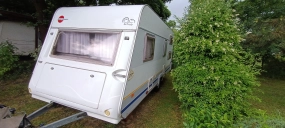                         Burstner 480TK Fun DMC1200kg Łóżko Piętrowe Moover Przedsionek Bagażnik Pokrowiec Zadbana - zdjęcie 4
                        