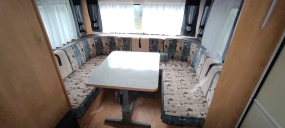                         Burstner 480TK Fun DMC1200kg Łóżko Piętrowe Moover Przedsionek Bagażnik Pokrowiec Zadbana - zdjęcie 8
                        