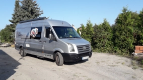                         KAMPER VW CRAFTER MAX 2.5TDI 4 osoby Tv WC prysznic solar webast truma - zdjęcie 10
                        