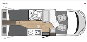                         Kamper na Wynajem Lubelskie! /Wąski i kompaktowy Yrteo 861 z 2024r! - zdjęcie 12
                        