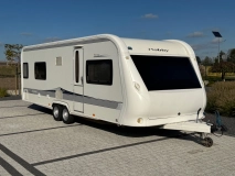                         Przyczepa kempingowa Hobby Prestige 650 WFU 2013 + przedsionek Isabella - zdjęcie 1
                        