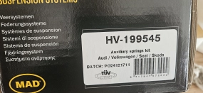                         Sprężyny wzmacniające zawieszenia tylnego VAG - zdjęcie 2
                        