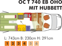                         Kamper Knaus 700 EB 2020 wersja zimowa z piekarnikiem i opuszczanym łóżkiem - zdjęcie 19
                        