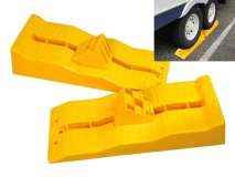                         KLINY POZIOMUJĄCE DO POJAZDÓW KEMPINGOWYCH • NAJAZDY • PODKŁADY POD KOŁA PRZYCZEPY KEMPINGOWEJ LUB KAMPERA / ZESTAW 2 SZT. - zdjęcie 1
                        