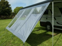                        ŚCIANKA UNIWERSALNA PRZEDNIA Z OKNAMI DO MARKIZY W POJAZDACH KEMOINGOWYCH • OSŁONA • MARKIZA / WYMIARY 280 x 200 cm.  - zdjęcie 4
                        