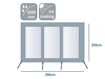                         ŚCIANKA UNIWERSALNA PRZEDNIA Z OKNAMI DO MARKIZY W POJAZDACH KEMOINGOWYCH • OSŁONA • MARKIZA / WYMIARY 280 x 200 cm.  - zdjęcie 9
                        