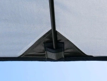                         DASZEK UNIWERSALNY DO POJAZDÓW KEMPINGOWYCH • PRZEDSIONEK LEKKI OTWARTY • ŚCIANKA • OSŁONA • MARKIZA / WYMIARY 200 x 260 x 245÷260 cm.  - zdjęcie 11
                        