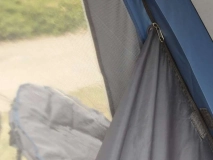                         PRZEDSIONEK UNIWERSALNY LEKKI DO POJAZDÓW KEMPINGOWYCH TYPU MINI BUS LUB VAN • OSŁONA • DASZEK • MARKIZA / WYMIARY 270 x 300 x 180÷230 cm. - zdjęcie 8
                        