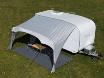                         DASZEK UNIWERSALNY ZE STELAZEM PNEUMATYCZNYM TYPU EASY AIR DO PRZYCZEPY KEMPINOWEJ • PRZEDSIONEK OTWARTY LEKKI DO POJAZDÓW KEMPINGOWYCH • NAMIOT • OSŁONA • MARKIZA / WYMIARY 360 x 250 x 245 cm. / POWIERZCHNIA PODŁOGI - 9,0 m² - zdjęcie 3
                        