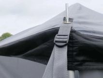                         DASZEK UNIWERSALNY LEKKI ZE SCIANKAMI BOCZNYMI DO POJAZDÓW KEMPINGOWYCH TYPU MINI BUS LUB VAN • PRZEDSIONEK • OSŁONA • MARKIZA / WYMIARY 260 x 260 x 230 cm. - zdjęcie 9
                        