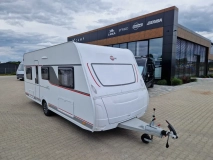                         Nowa przyczepa kempingowa łóżko opuszczane Burstner 520TL XCAMP Hobby - zdjęcie 1
                        