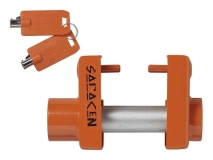                         ZABEZPIECZENIE ANTYKRADZIEŻOWE UNIWERSALNE DO PRZYCZEP KEMPINGOWYCH • BLOKADA ZACZEPU HOLOWNICZNEGO PRZYCZEPY • FULLSTOP - SARACEN FHL200 • TYP ZACZEPU WINTERHOFF WS3000 - zdjęcie 4
                        