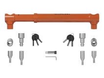                         ZABEZPIECZENIE ANTYKRADZIEŻOWE UNIWERSALNE DO POJAZDÓW KEMPINGOWYCH • BLOKADA KÓŁ DO PRZYCZEPY KEMPINGOWEJ Z ZAWIESZENIEM DWUOSIOWYM  • FULLSTOP SECURITY - GEMINI FGT400  - zdjęcie 3
                        