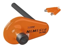                         ZABEZPIECZENIE ANTYKRADZIEŻOWE UNIWERSALNE DO POJAZDÓW KEMPINGOWYCH • BLOKADA KOŁA DO PRZYCZEPY KEMPINGOWEJ LUB KAMPERA • FULLSTOP SECURITY - NEMESIS ULTRA FNU200  - zdjęcie 2
                        