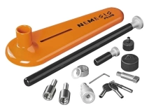                         ZABEZPIECZENIE ANTYKRADZIEŻOWE UNIWERSALNE DO POJAZDÓW KEMPINGOWYCH • BLOKADA KOŁA DO PRZYCZEPY KEMPINGOWEJ LUB KAMPERA • FULLSTOP SECURITY - NEMESIS PLUS FNP300  - zdjęcie 3
                        