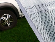                         ŚCIANKA UNIWERSALNA PRZEDNIA TYPU SUN+WIND BLOCKER DO MARKIZY W POJAZDACH KEMOINGOWYCH • OSŁONA • MARKIZA / WYMIARY 240 x 200 cm. / RÓŻNE  ROZMIARY - zdjęcie 7
                        