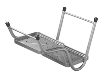                         SCHODEK METALOWY DWU-STOPNIOWY DO PRZYCZEPY KEMPINGOWEJ LUB KAMPERA / OBCIĄŻENIA 150 KG - zdjęcie 7
                        