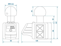                         WAGA ELEKTRONICZNA DO POMIARU NACISKU PIONOWEGO DYSZLA PRZYCZEPY NA HAK HOLOWNICZY SAMOCHODU / POMIAR NACISKU DO 150 KG - zdjęcie 6
                        
