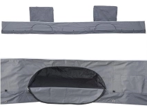                         FARTUCH PRZECIWWIATROWY DOLNY • OSŁONA DOLNA ZE SCHOWKAMI DO PRZYCZEPY KEMPINGOWEJ LUB KAMPERA / WYMIARY 580 x 50 CM. - zdjęcie 4
                        