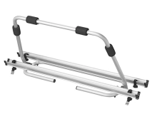                         PLATFORMA TRANSPORTOWA • BAGAŻNIK DO TRANSPORTU ROWERÓW MONTOWANY NA DYSZEL PRZYCZEPY KEMPINGOWEJ / MIEJSCE NA 2 ROWERY /  OBCIĄŻENIE DO 40 KG. - zdjęcie 4
                        