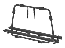                         PLATFORMA TRANSPORTOWA • BAGAŻNIK DO TRANSPORTU ROWERÓW MONTOWANY NA DYSZEL PRZYCZEPY KEMPINGOWEJ / MIEJSCE NA 2 ROWERY /  OBCIĄŻENIE DO 40 KG. - zdjęcie 3
                        