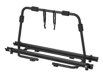                         PLATFORMA TRANSPORTOWA • BAGAŻNIK DO TRANSPORTU ROWERÓW MONTOWANY NA DYSZEL PRZYCZEPY KEMPINGOWEJ / MIEJSCE NA 2 ROWERY /  OBCIĄŻENIE DO 40 KG. - zdjęcie 2
                        