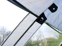                         DASZEK UNIWERSALNY LEKKI DO POJAZDÓW KEMPINGOWYCH • PRZEDSIONEK OTWARTY • ŚCIANKA • OSŁONA • MARKIZA / WYMIARY 200 x 260 x 245÷260 CM. / RÓŻNE DŁUGOŚCI - zdjęcie 10
                        